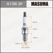 ����� ��������� Masuma Iridium+Platinum � ���������/���������� ����������, ���. S136IP S136IP ����