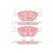 ������� ��������� �������� TRW, �������� �� ��� (4 ��), ���. GDB1285 GDB1285 ����