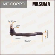���������� ������� ���� Masuma, ������, ���. ME-9922R ME9922R ����