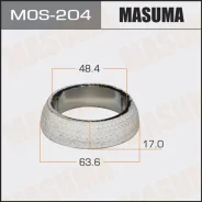 ������ �������������� ��������� ����� Masuma, 48.4x63.6x17��, ���. MoS-204 MOS204 ����