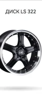 LS Wheels LS 322. 7.5x17", 5x100, ET35, �� 73,1���. ����
