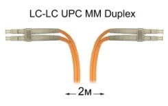 ����-���� ���������� LC-LC UPC/UPC MM Duplex 2 ����� OM2, LSZH, 50/125��� ����