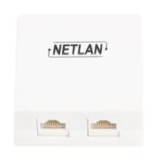 ��������� ������� NETLAN, 2 �����, ���.5� , RJ45/8P8C, 110, T568A/B, �������., ����� ����