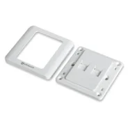��������� ������� 2x RJ45 ��� ��������� ���� ��� 86 ��� ������ Keystone ����