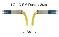 ����-���� ���������� LC-LC UPC/UPC SM Duplex 3�� --3� ����