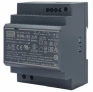 ���� ������� �� DIN-����� AC-DC (24V / 4.2A / 100W) Mean Well (HDR-100-24N) ����