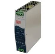 ���� ������� �� DIN-����� AC-DC (48V / 1.6A / 76W) Mean Well (SDR-75-48) ����