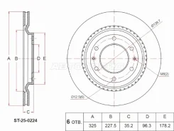 ���� ��������� SAT ST-25-0224, ������ ST250224 ����