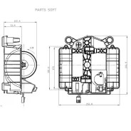���������� ��������� Mercedes S-Series 3.0D 13- NRF 34281 - 34281 ����