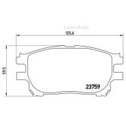 ������� �������� �. Toyota Previa 2.0 D-4D/2.4 16V VVT-i 03 P83070 GDB3414D2263-01 P83070 ����
