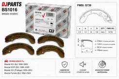 ������� ��������� ���������� Mazda �. �. B2YD-26-37ZA Djparts BS1016 BS1016 ����