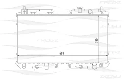 �������� �������� Honda CR-V (1996-2002) ����/���� [178Freezkk0239] KK0239 ����