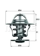 ��������� VW POLO/GOLF II/III/SEAT Ibiza 1.0-1.6 [178Mahleoriginaltx1584D] TX1584D ����