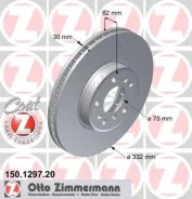 ���� ��������� ! �����. 332x30/62-5x120 BMW X5 3.0/4.4/3.0D 00 [178Zimmermann150129720] 150129720 ����