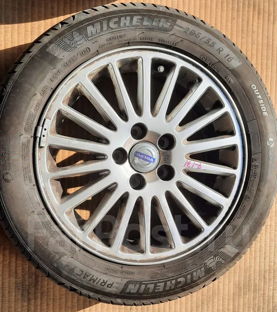 Колеса R16 Volvo S60, S80, V70 диски Electra шины Michelin лето, 16