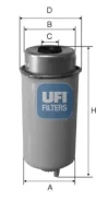 24.455.00_������ ������� 2445500 UFI 2445500 ����