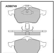 ������� ��������� OPEL Vectra B ADB0749, �������� ADB0749 ����