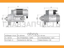 ������� 12V 1.3Kw Toyota Auris (E15)/ Yaris (2005-2011) DSN949 ����