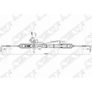 ����� ������� Mitsubishi Outlander 02-09 / Airtrek 01-05 (����� ����) SAT ST-MR961356 STMR961356 ����