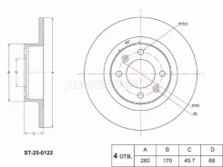 ���� ��������� ST-25-0122, ������ ST250122 ����