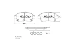 ������� Akebono AN-634WK Akebono AN634WK AN634WK ����