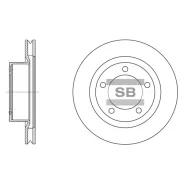 ���� ��������� �����. Sangsin Brake Toyota L. Cruiser 200 Lexus LX570 09 SD4017 ����