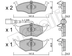 ������� �������� ��������! Audi A2 1.2TDi 01-05 Metelli 2203451 2203451 ����