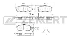 ������� ����. ����. ������. Honda Acty III IV 09- N-BOX I II 11- N-BOX Slash 14- N-VAN 18- N-W Zekkert ���. bs-1063 BS1063 ����