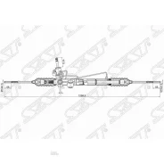 ����� ������� Mitsubishi Outlander 02-09 / Airtrek 01-05 (����� ����) SAT STMR961356 STMR961356 ����