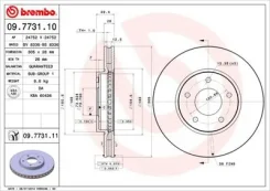 ��������� ���� Jaguar: XJ, XK Brembo 09773111 09773111 ����