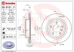 ��������� ���� BMW: Z4 Brembo 09R12111 09R12111 ����