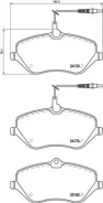��������� ������� Citroen: C5, C6; Peugeot: 407 Brembo P61119 P61119 ����