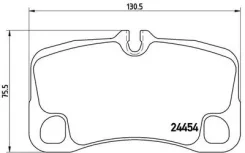 ��������� ������� Porsche: 911 Brembo P65013 P65013 ����