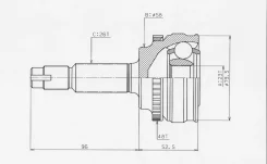 ���� ������� ABS ECO-series HDK TOE054A TOE054A ����