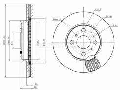 ���� ��������� (�������) Toyota Corolla (E180, E210) 12-22 / Corolla Fielder 06- HOSU HSDB0142, �������� HSDB0142 ����