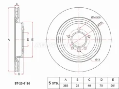���� ��������� SAT ST-25-0196, ������ ST250196 ����