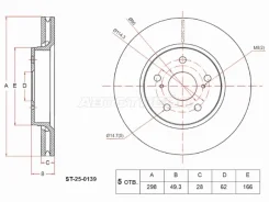���� ��������� SAT ST-25-0139, �������� ST250139 ����