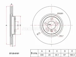 ���� ��������� SAT ST-25-0181, �������� ST250181 ����
