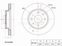 ���� ��������� SAT ST-25-0202, �������� ST250202 ����