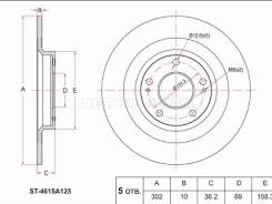 ���� ��������� SAT ST-4615A125, ������ ST4615A125 ����