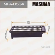 ������ ��������� Honda CR-V Masuma MFAH534 MFAH534 ����