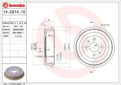 ��������� ������� 14c01410 Brembo 14C01410 ����