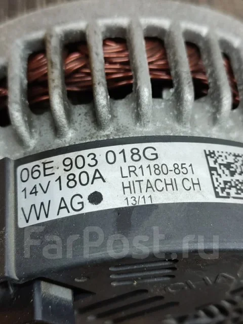 ��������� Audi A6 2011 06E903018G C7 2.8 CHVA 06E903018G ����
