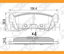 ������� ��������� (�����) Chevrolet Lacetti 04-13 / Daewoo Nubira 97-05, ������ ST96405131 ����