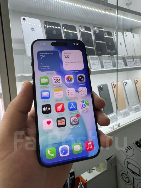 Apple iPhone 15 Pro. �/�, 128 ��, ������, 3G, 4G LTE, ����������, ���������, ������� �������, ������������ ������� ����