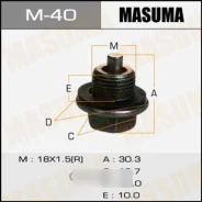 ���� ������������ � �������� Masuma M-40 (� ������) Toyota 18x1.5mm 90341-18089 ����