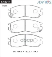 ������� SN801P (PF-3271; D6043M; JBP0103) Advics Advics ���. SN801P SN801P ����