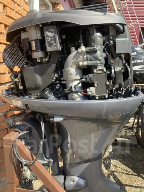 Yamaha. 115��.�., 4-�������, ����������, ���� X (635 ��), 2016 ��� ����