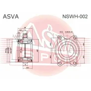 ������� ������ Asva, ��������, ���. NSWH-002 NSWH002 ����