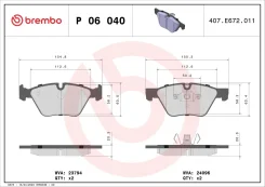 ������� ��������� �������� | ����� | Brembo P06040 P06040 ����
